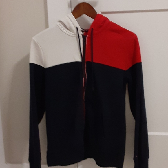Tommy Hilfiger Zip-Up Hoodie - Picture 2 of 5